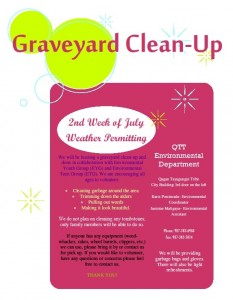 Graveyard Clean Up