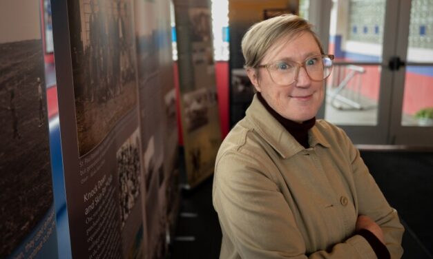 A traveling exhibit sheds light on Alaska baseball history