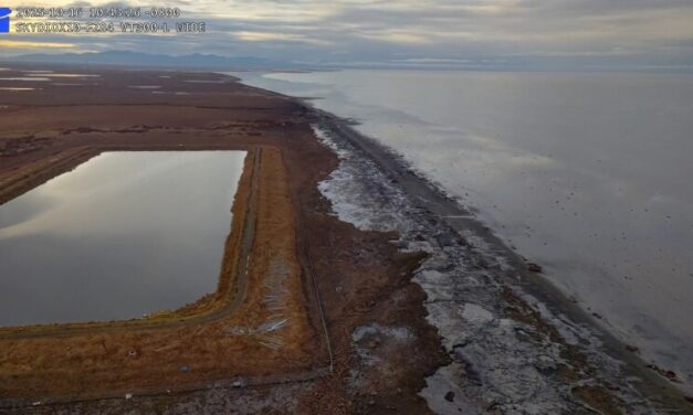 Ex-typhoon Halong peeled back as much as 60 feet from Quinhagak’s shoreline