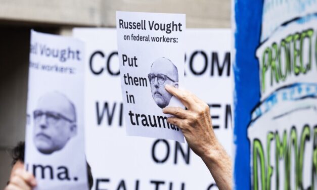 Fight over government layoffs continues as shutdown drags on