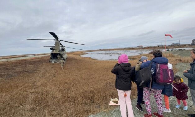 Western Alaska storm evacuees take stock of damage, with fate of villages up in the air
