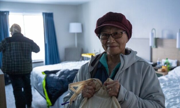 Western Alaska storm evacuees get a taste of home before Thanksgiving