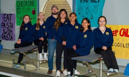 Unalaska swim team slashes local records, sends junior Adyson Scott off to state tournament