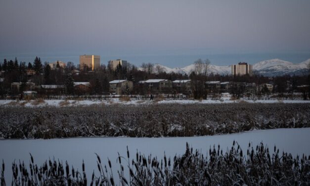 Southcentral Alaska’s cold snap could linger for weeks, despite a warmer-than-normal November
