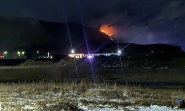 Unalaska Fire Department drowns New Year’s Eve hillside blaze
