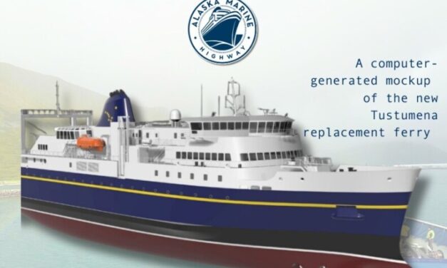 Tustumena replacement project out to bid, new ferry to sail in 2029