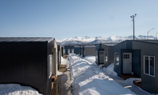 Anchorage opens new homeless program that pairs tiny homes with addiction treatment
